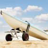 Foldable Kayak Canoe Boat Carrier Cart Trailer Trolley 176lbs Transport Cart for Paddleboard